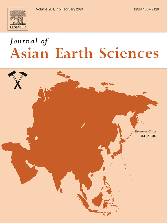 Go to journal home page - Journal of Asian Earth Sciences